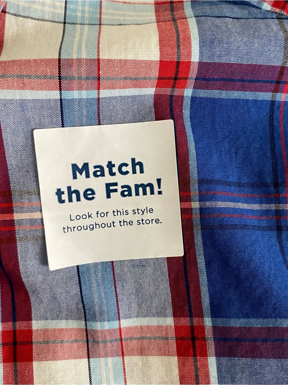 Old Navy Mens The Everyday Shirt Size XL Red White Blue Plaid Button Up Cotton - Picture 4 of 15